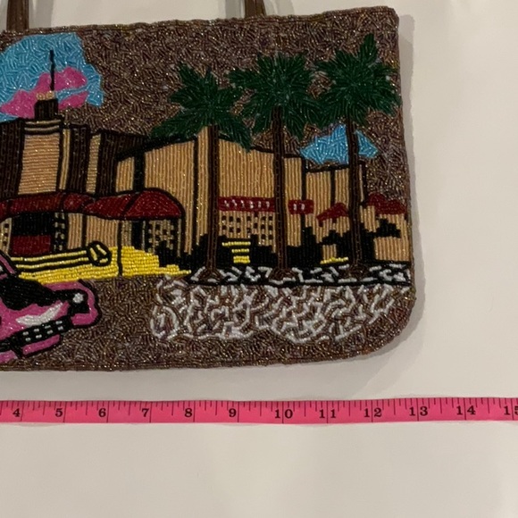 EUC Y&S Hand Beaded Handbag - Picture 7 of 9